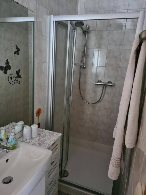 Gemuetliche Ferienwohnung Am Waldrand Elgersburg エクステリア 写真